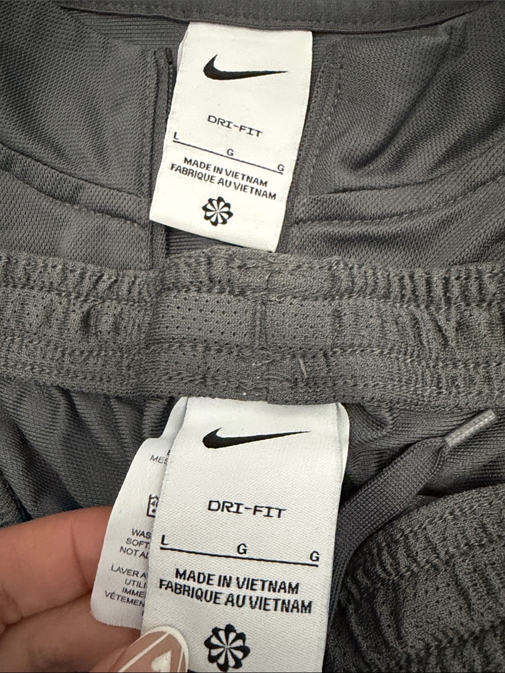 Nike Boys Gray Track Jacket with Orange Trim - Picture 4 of 4